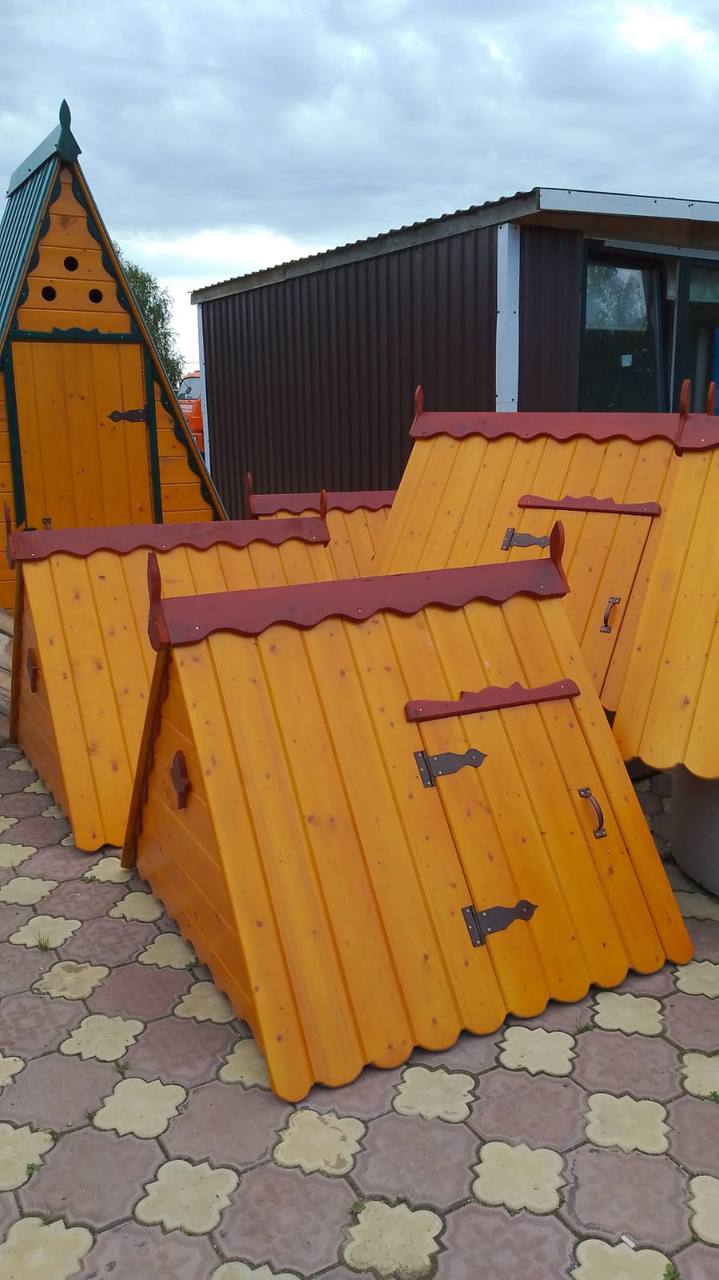 Домики для колодцев